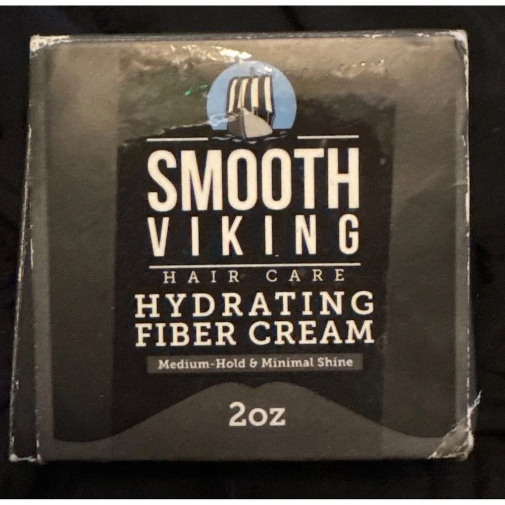 NEW Smooth Viking Hydrating Fiber Cream Hair Gel for‎ Men, Flexible Styling